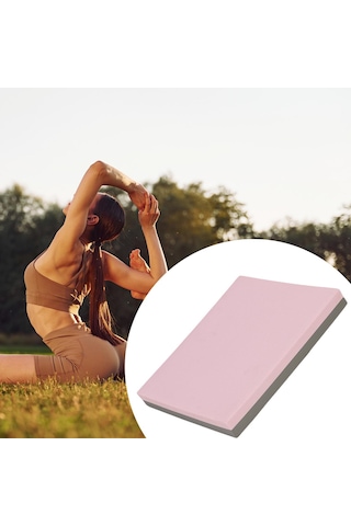 Suntek Denge Pad Diz Pedi Fitness Yastık Egzersiz Pembe-gri Pembe Gri