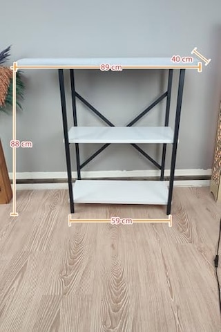 İyimi Ekinezya Smart Fix Dolaplı Raflı Sabit Ütü Masası Çok Renkli