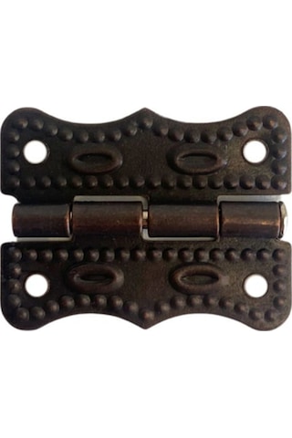 Papatya Bronz Tavla Menteşesi Mobilya Kutu Menteşesi 4 Adet Bronz En:3cm Boy:2cm