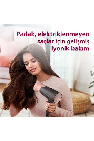 Philips 3000 Serisi Saç Kurutma Makinesi, 2100w, 6 Isı & Hız Ayarı, Thermoprotect Aparatı, Bhd350/06