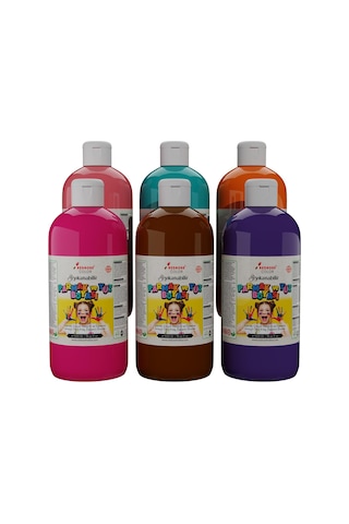 Tamamlayıcı Renkler Parmak Boyası 6'lı Set 6x500 Gr Diğer
