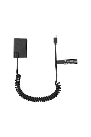 Gajeena Nikon Kameraya Uyumlu Usb Type-c Girişli 8.4v 2a Sahte Batarya Qc/pd Desteği, 1 Metre Kablolu