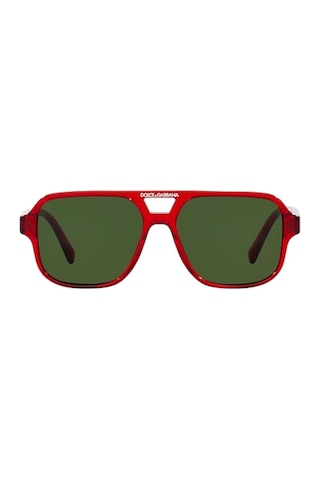 Dolce Gabbana Dx 4003 340971 50 Çocuk Kırmızı Kare Güneş Gözlüğü