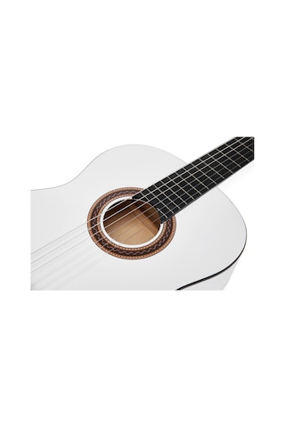 Valencia Vc103Twh Klasik Gitar 3/4 Beyaz Sap Çelikli + Kılıf + P