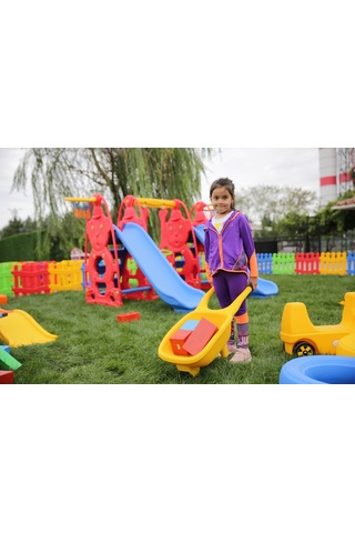 El Arabası Sarı + Kürek Ve Tırmık Hediye Set Sarı