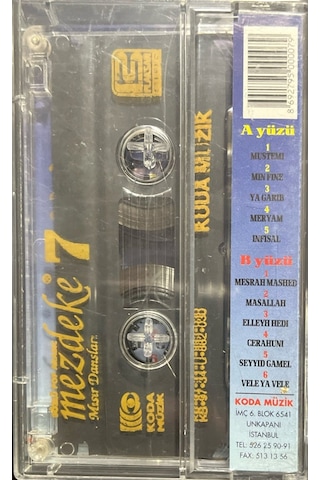 Kaset Mezdeke 7 Mısır Dansları Kaset