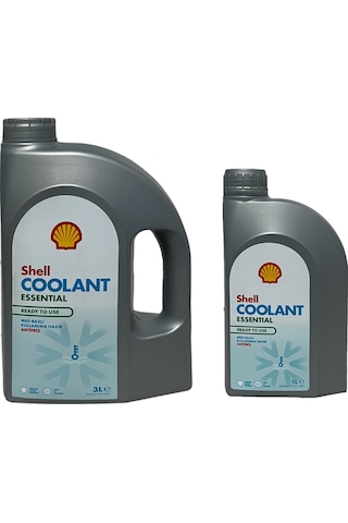Shell Coolant Essential 4 Mevsimlik Mavi Antifriz 3+1 Litre