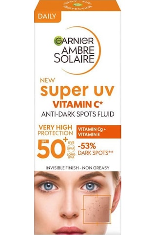 Garnier Ambre Solaire Super Uv C Vitamini Koyu Leke Karşıtı Fluid Krem SPF50+ 40 ML