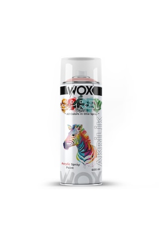 Wox Akrilik Sprey Boya, Ral 3020 Bayrak Kırmızı 400 Ml. Bayrak Kırmızı Ral 3020