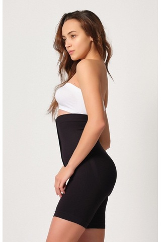 Emay Önden Agraflı Paçalı Boxer Korse 2087 Siyah