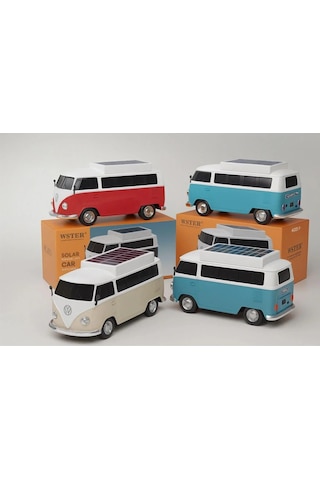 Wster Ws-698 Classic Bus Solar Şarjlı Bluetooth Hoparlör 5w