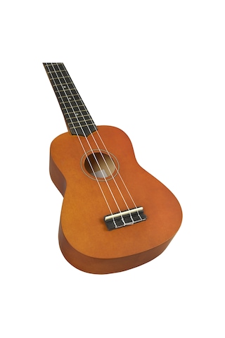 Puka Pk10-Bn Naturel Soprano Ukulele Kılıf ve Pena