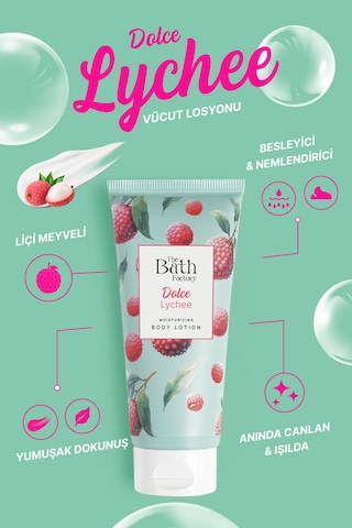 Dolce Lychee Vücut Losyonu 200 Ml