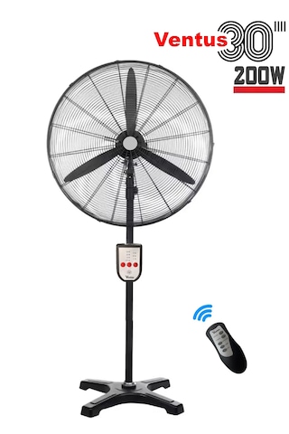 Ventus Ayaklı 30" Vantilatör Uzaktan Kumandalı 200 W Güçlü Motor
