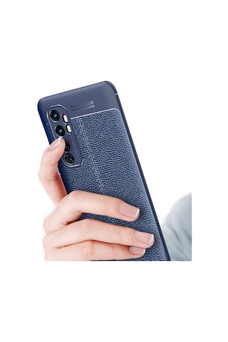 Xiaomi Mi Note 10 Lite Kılıf Zore Niss Silikon Kapak Kırmızı