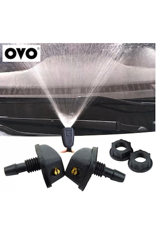 Ovo Universal Spreyleme Jet Püskürtme Silecek Fiskiyesi 1 Takım