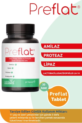 Preflat 30kapsül
