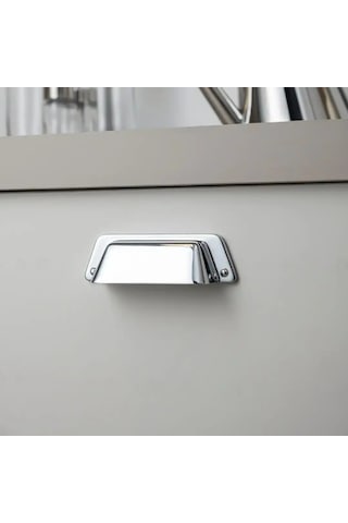 System Mobilya Kulbu Krom 64mm Çanak/tas Kulp Sy4529 0064 Cr Çok Renkli