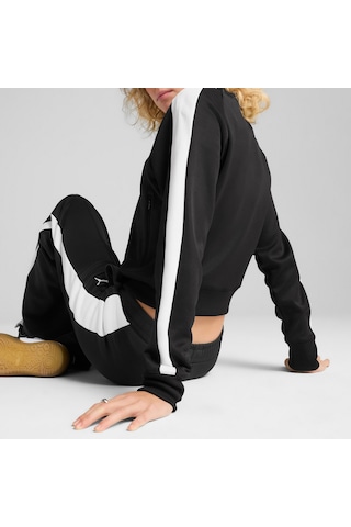 Puma T7 Always On Kadın Kısa Track Ceket 629796 01 Siyah