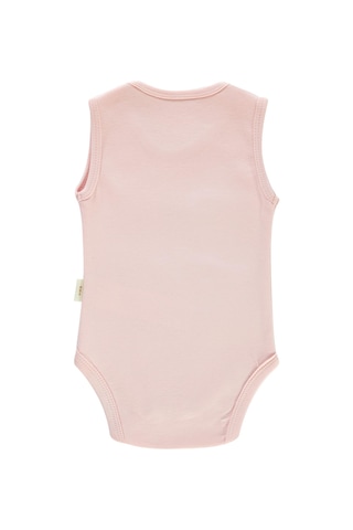 Civil Baby Bebek Organik Çıtçıtlı Badi 0-18 Ay Pembe