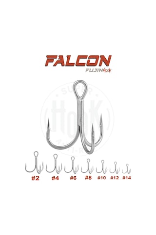 Fujin Falcon Süper Anti-rust Üçlü Kanca 4