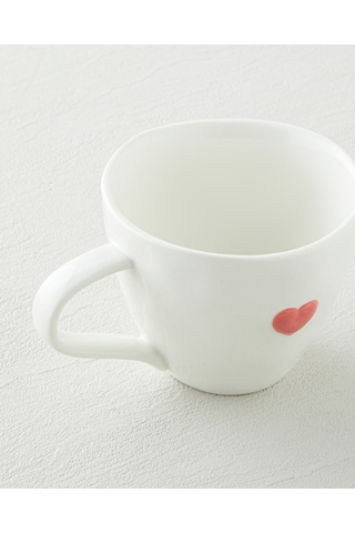 English Home Lovelle Stoneware Kupa 320 Ml Pembe