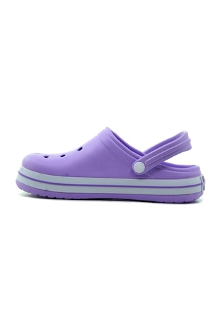 Akınalbella Akınal Bella 22y E195.z.024 Unisex Ortopedik Cross Eva Terlik 36-40 Beyaz - Lila