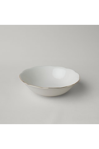 Linens Elegant Porselen Kase 23 Cm Gold Gold