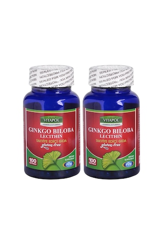 Vitapol Ginkgo Biloba Lecithin 2x100 Softgel
