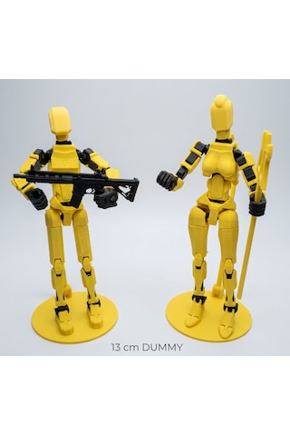 Dummy13 Hareketli Figur Kadın Ve Erkek Set Robbot