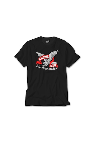 Ufc Khabib Eagle Siyah Tişört Siyah