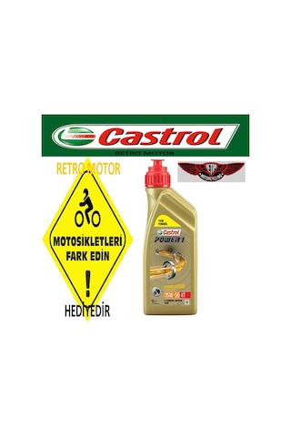 Castrol 15W50 4t 1 L Yağ N11.2157 Castrol 15W50 4t 1 L Yağ N11.2157