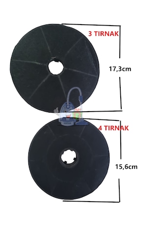 Teka Uyumlu Tvt 60.1 Beyaz Duvar Tipi Davlumbaz Karbon Filtre 17,3cm-15,
