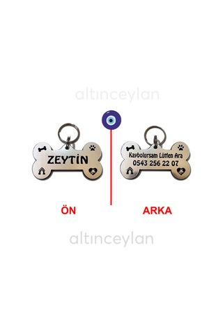 Altınceylan Köpek Isimlik Künyesi Kaybolursam Lütfen Ara