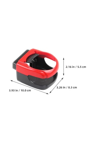 Araç İçi Şişe Ve Bardak Tutucu Bardaklık La-053 Kırmızı 1 Adet