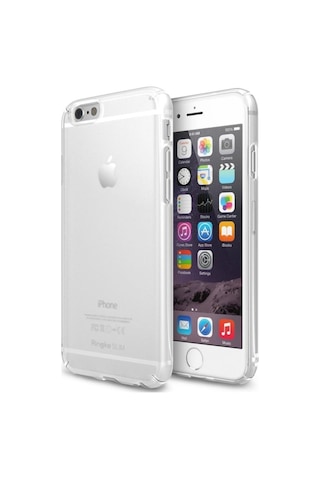 Ringke Slim Frost Apple Uyumlu iPhone 6s Plus/ 6 Plus İle Kılıf White