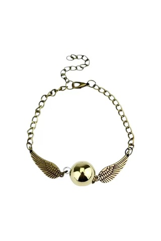 Snitch Golden Harry Potter Unisex Bileklik Gümüş