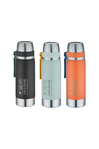 Shotay Çelik Termos 600 ML Yeşil