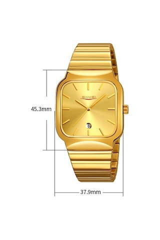 Sones Gedi 52004 Kadın Kuvars Elmas Bilezik Saat Gümüş Kabuk Yeşil Plaka