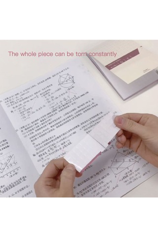 Dofolink Kırpılabilir Kırmızı Hata Düzeltme Kağıdı - A6 Boyutlu 21 Yaprak Öğrenme Gereci 1 Adet