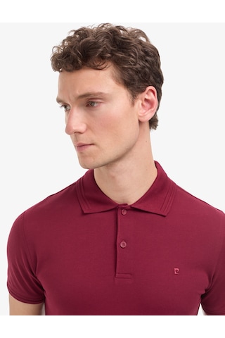 Pierre Cardin Erkek Bordo Tişört Basic 50325323-vr014