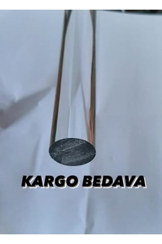 Pleksi Şeffaf Çubuk Yuvarlak