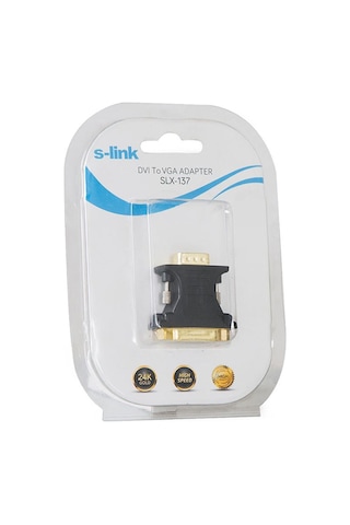 S-link SLX-137 DVI 24+1 F TO VGA M Adaptör