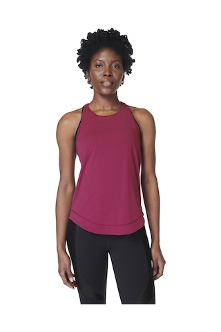 Sweaty Betty Sweaty Betty Breathe Easy Run Kadın Kırmızı Koşu Tank Top Rrd Kırmızı