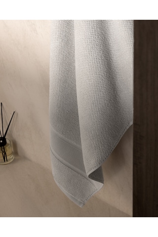Madame Coco Celine %100 Pamuk Banyo Havlusu - Gri - 70x140 Cm 8684427342695 Çok Renkli