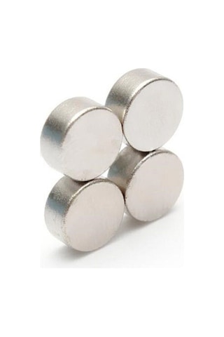 100 Adet Çap 6Mm X Kalınlık 3Mm Güçlü Yuvarlak Neodyum Mıknatıs