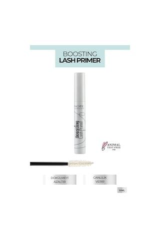 Note Cosmetique Boosting Lash Primer Bakım Yapan Maskara Bazı - Renksiz