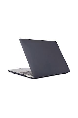 Ally Apple Uyumlu MacBook Air 13 A1932 2018 A2179 2020 Kristal Kapak Koruma Kılıf Füme