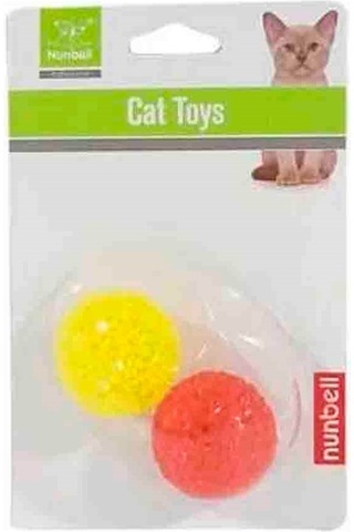 Nunbell Kedi Oyuncağı 2'li Top