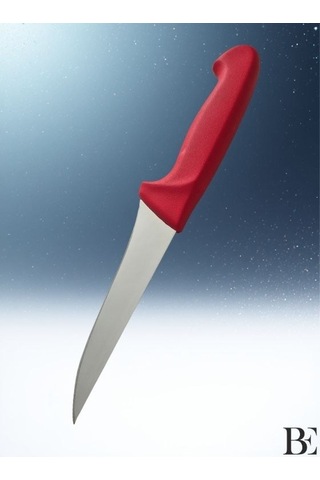 Beknife Bemiral 14cm No.1 Kemik Sıyırma Bıçağı 10352.14-13 Fibrox Kaymaz Saplı 36mm X 140mm X 3mm Kırmızı
